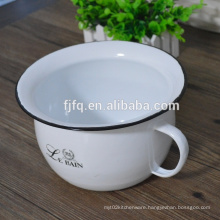 Retro Washing Bowl Set Camping Bowl Storage Pot